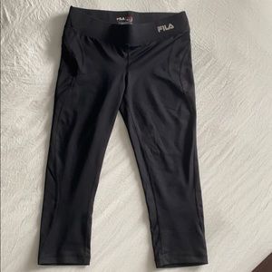 Fila Sport running cropped leggings